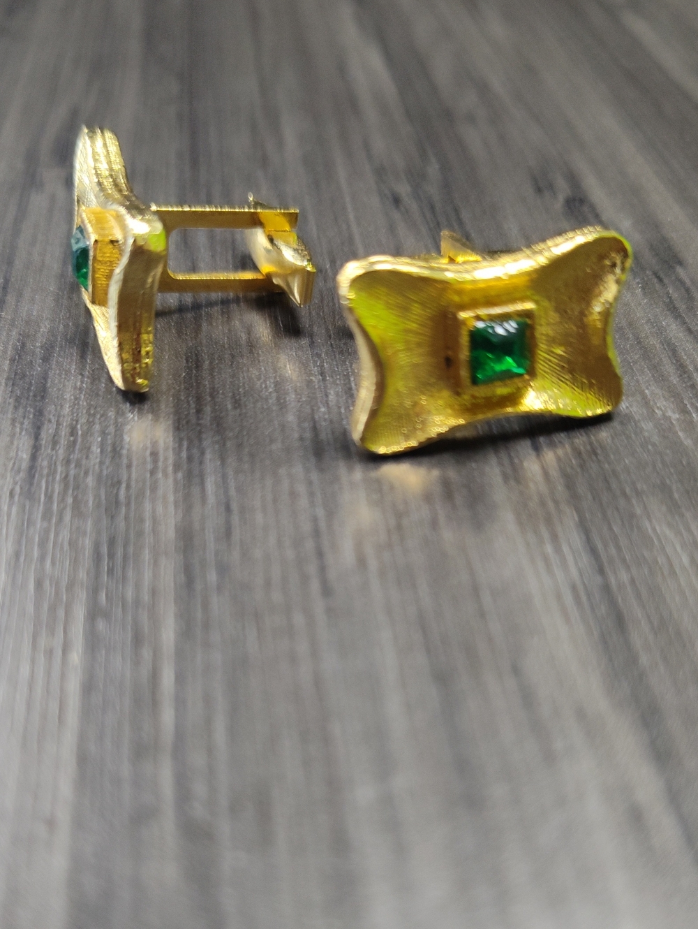Vintage Mid Century Gold Plated Cufflinks